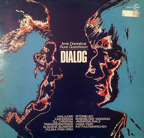 Front cover of Arne Domnérus & Rune Gustafsson – Dialog, Megafon, Sweden, 1972