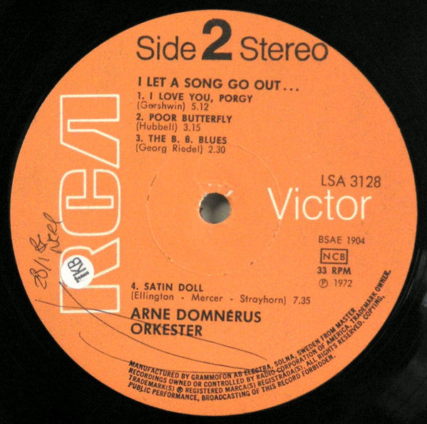 Arne Domnérus Orkester – I Let A Song Go Out..., image 4