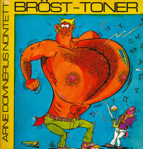 Front cover of Arne Domnérus Nontett – Bröst-toner, Four Leaf Clover Records, Sweden, 1980