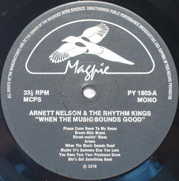Arnett Nelson & The Rhythm Kings – When The Music Sounds Good 1935-1938, image 3