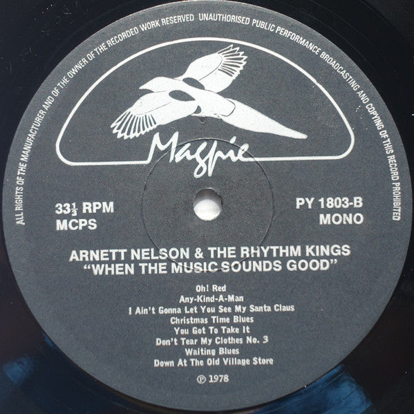 Arnett Nelson & The Rhythm Kings – When The Music Sounds Good 1935-1938, image 4