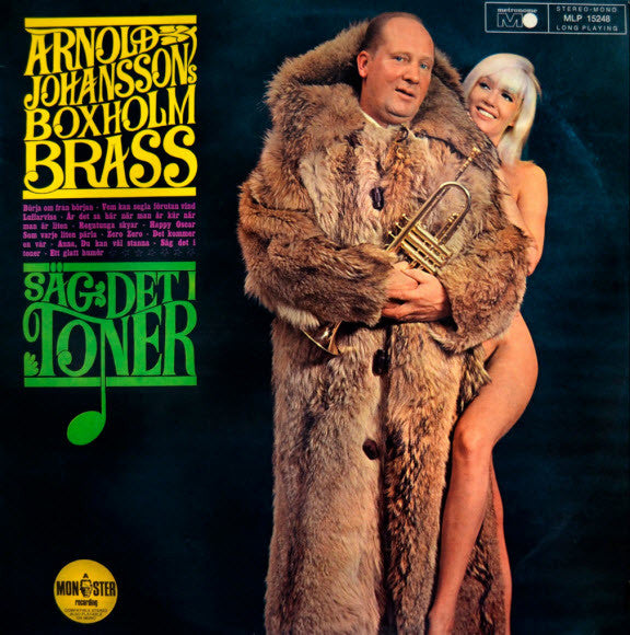 Front cover of Arnold Johanssons Boxholm Brass – Säg Det I Toner, Metronome, Sweden, 1966