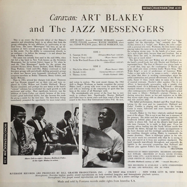 Art Blakey & The Jazz Messengers – Caravan, image 2