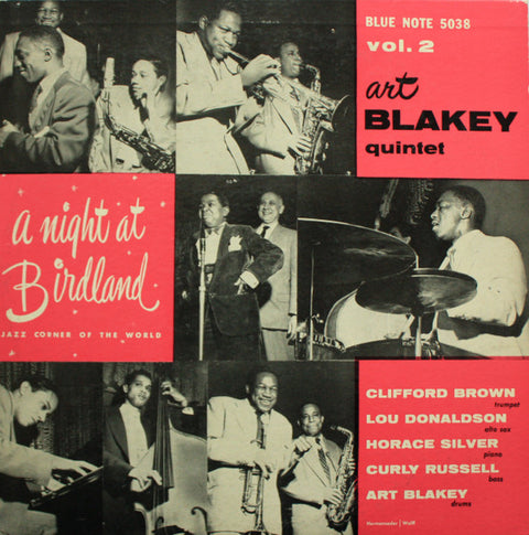Front cover of Art Blakey Quintet – A Night At Birdland, Vol. 2, Blue Note, US, 1954