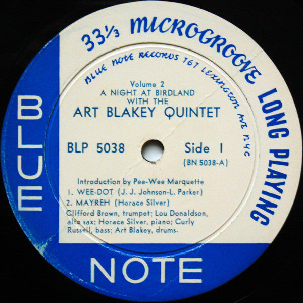 Art Blakey Quintet – A Night At Birdland, Vol. 2, image 3
