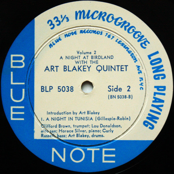 Art Blakey Quintet – A Night At Birdland, Vol. 2, image 4
