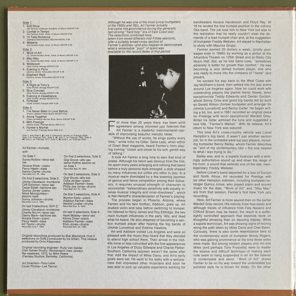 Art Farmer – Farmer's Market, image 2