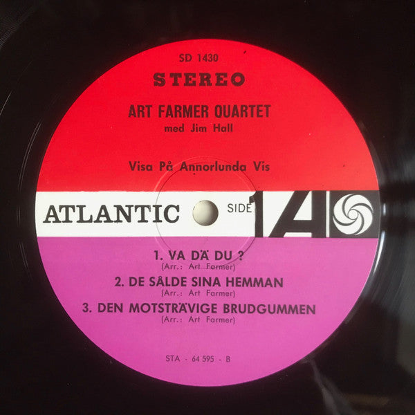 Art Farmer Quartet med Jim Hall – Visa på annorlunda vis, image 3