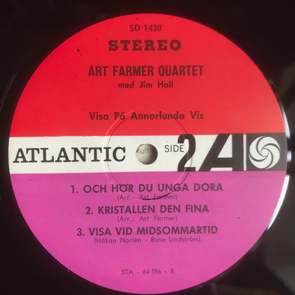 Art Farmer Quartet med Jim Hall – Visa på annorlunda vis, image 4