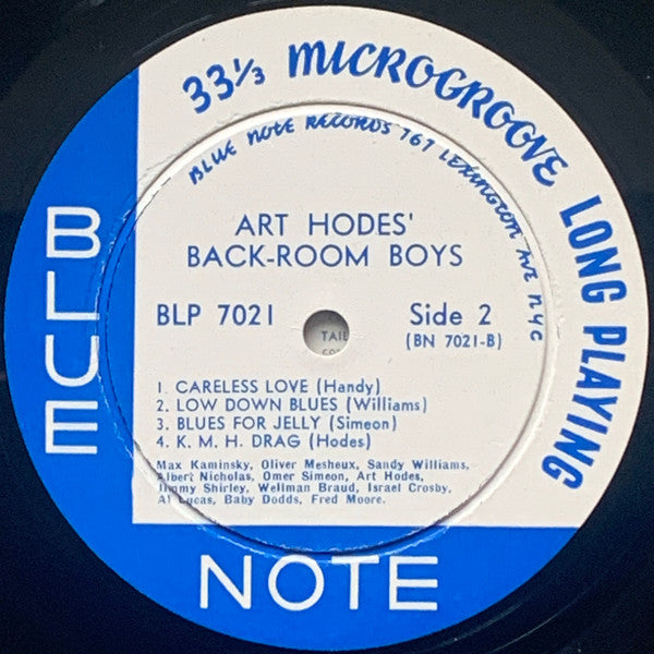 Art Hodes, Max Kaminsky, Albert Nicholas, Omer Simeon, Sandy Williams, Baby Dodds – Out Of The Back Room, image 4