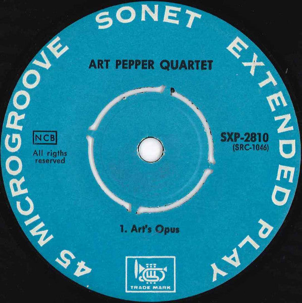 Art Pepper Quartet – Art Pepper Returns, image 3