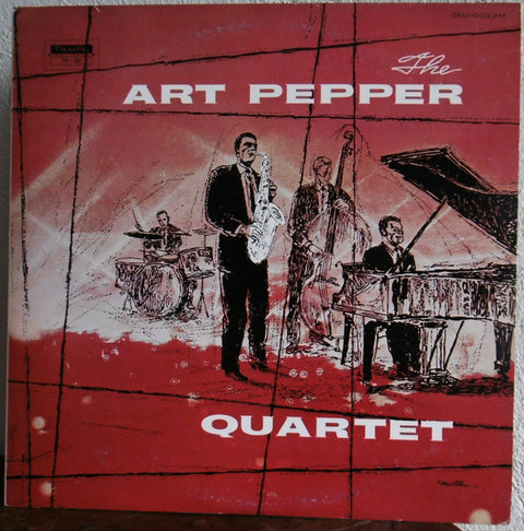 Front cover of The Art Pepper Quartet – The Art Pepper Quartet, JVC, Japan