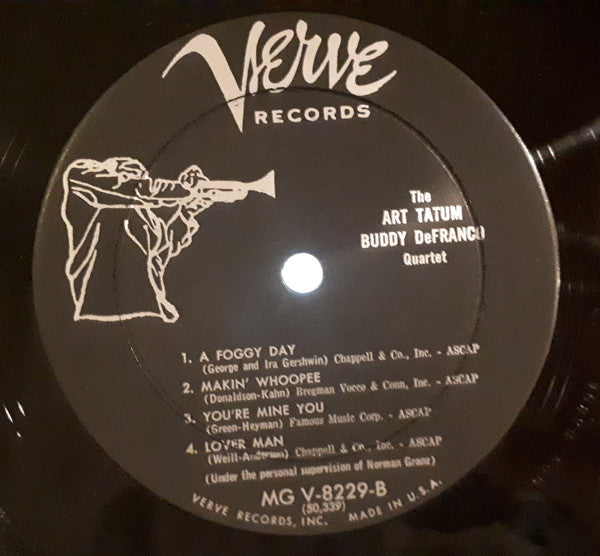 Art Tatum, Buddy DeFranco – The Art Tatum - Buddy De Franco Quartet, image 4