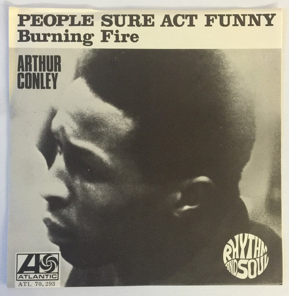 Front cover of Arthur Conley – People Sure Act Funny, Atlantic, Sweden, 1968