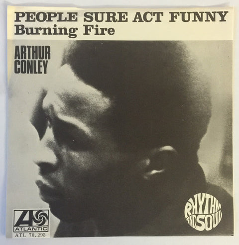Front cover of Arthur Conley – People Sure Act Funny, Atlantic, Sweden, 1968