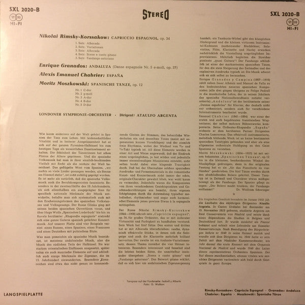 Argenta, Londoner Symphonie-Orchester – España, image 2