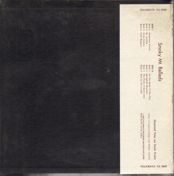 Bascom Lamar Lunsford – Smoky Mt. Ballads, image 3