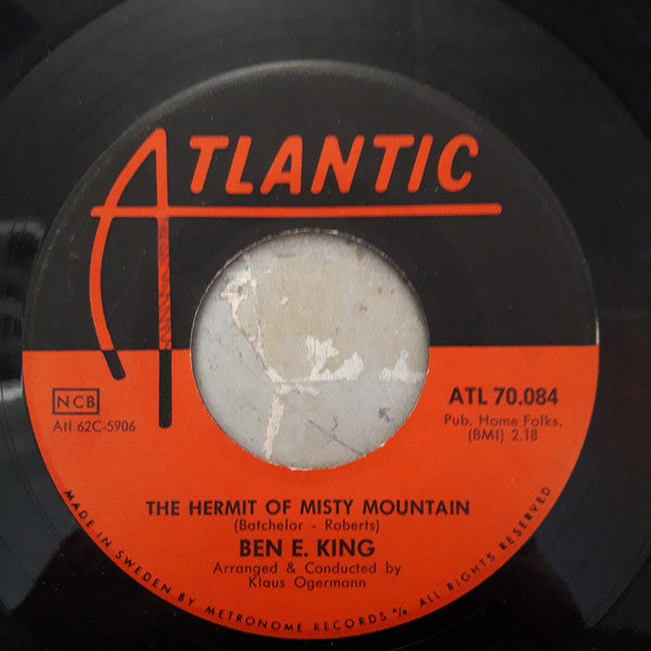 Front cover of Ben E. King – Don't Play That Song, Atlantic, Sweden, 1962