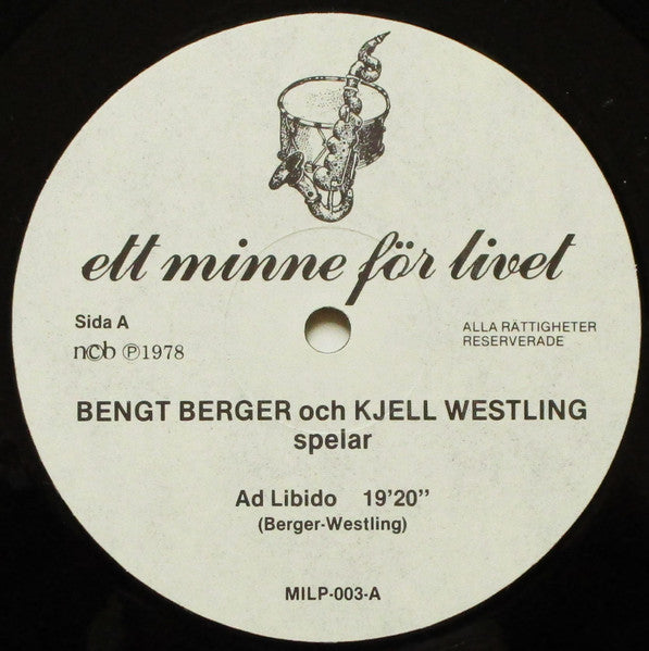 Bengt Berger Och Kjell Westling – Spelar, image 3