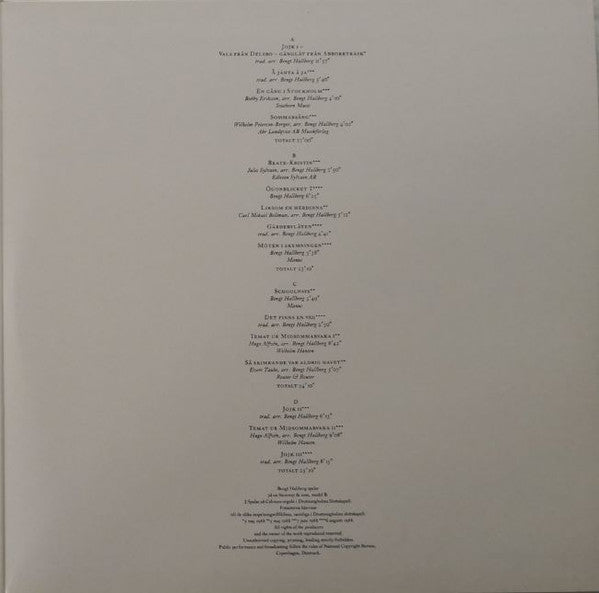 Bengt Hallberg – Improvisation, image 3