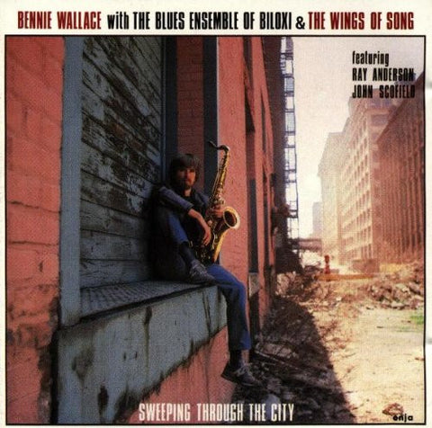 Front cover of Bennie Wallace – Sweeping Through The City, Enja Records, Germany, 1984