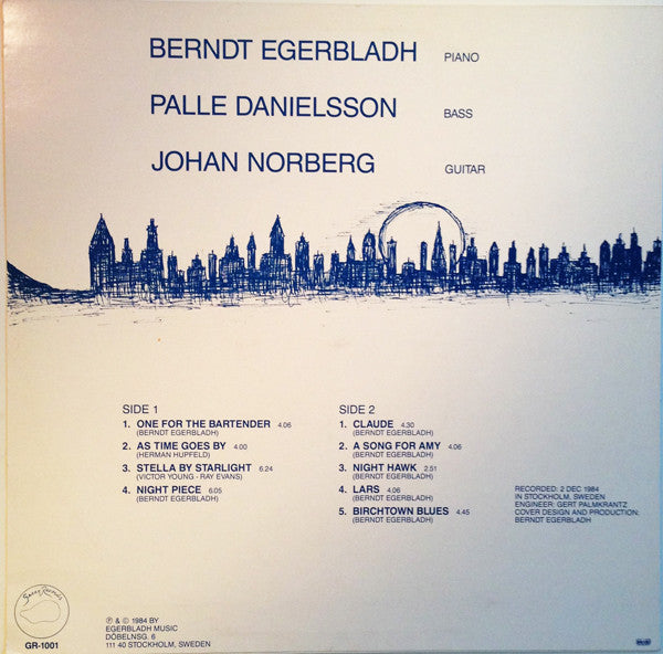 Berndt Egerbladh Trio – As Time Goes By, image 2
