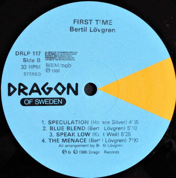 Bertil Lövgren – First Time, image 4