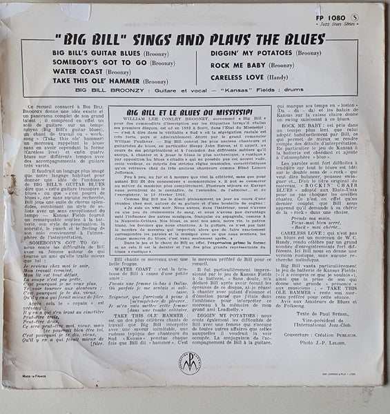 Big Bill Broonzy – Sings The Blues, image 2