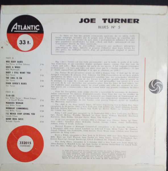 Joe Turner – Joe Turner Blues N°5, image 2
