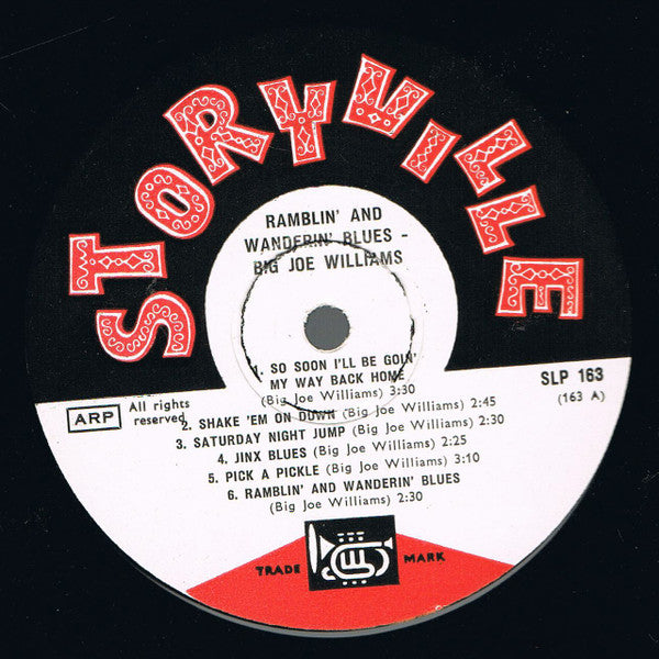 Big Joe Williams – Ramblin' And Wanderin' Blues, image 2