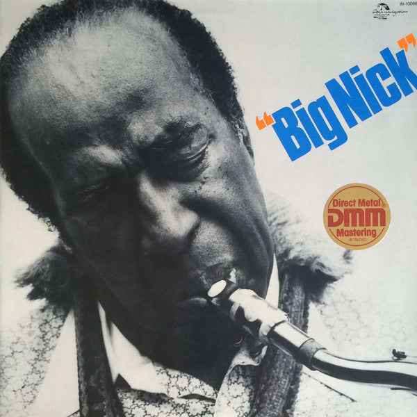 Front cover of Big Nick Nicholas – Big Nick, India Navigation, US, 1985