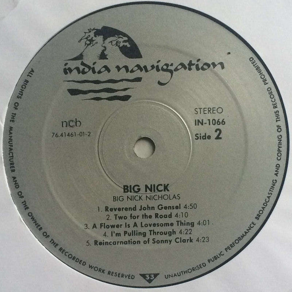 Big Nick Nicholas – Big Nick, image 4