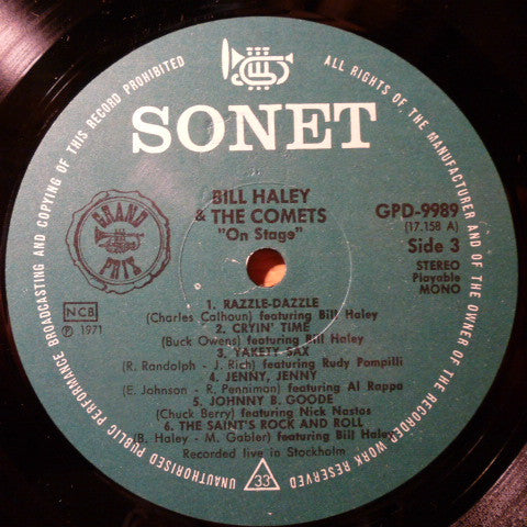 Bill Haley And The Comets – Bill Haley On Stage, image 5