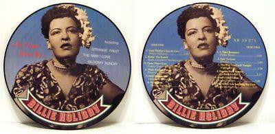 Front cover of Billie Holiday – As Time Goes By, All Round Trading, Europe, 1987