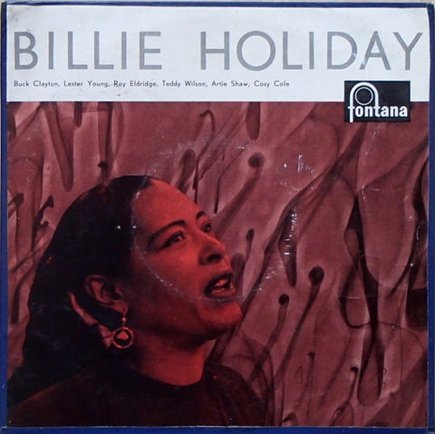 Front cover of Billie Holiday – Billie Holiday, Fontana, Netherlands, 1958