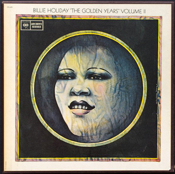 Front cover of Billie Holiday – "The Golden Years" Volume II, Columbia, US