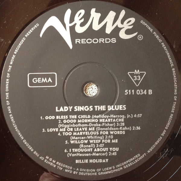 Billie Holiday – Lady Sings The Blues, image 4