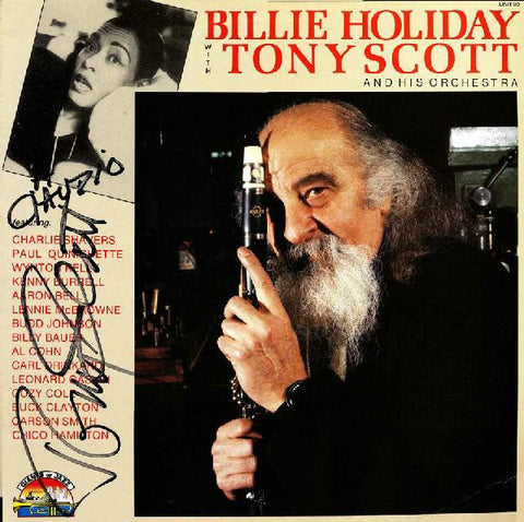 Front cover of Billie Holiday With Tony Scott And His Orchestra – Billie Holiday With Tony Scott And His Orchestra, Giants Of Jazz, Italy, 1989