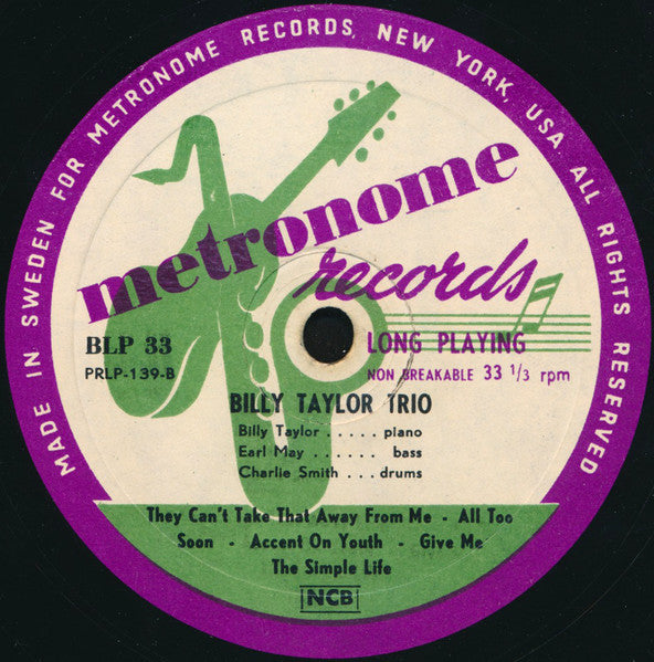 Billy Taylor Trio – Cocktail Party, image 4