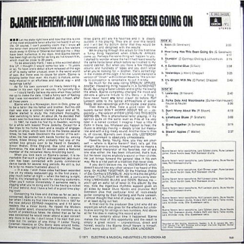 Bjarne Nerem – How Long Has This Been Going On, image 2