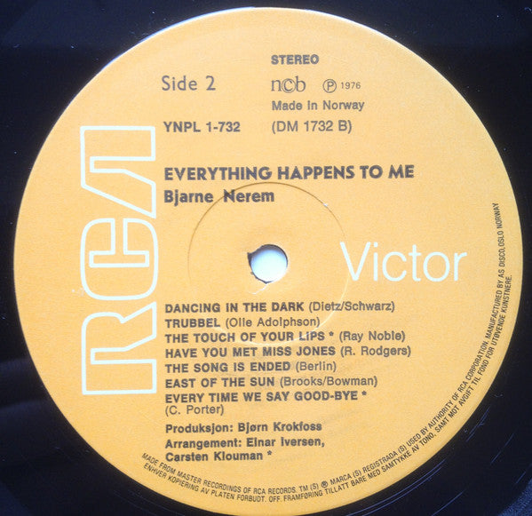 Bjarne Nerem – Everything Happens To Me, image 3