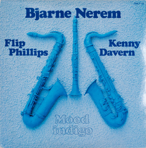 Front cover of Bjarne Nerem, Kenny Davern, Flip Phillips – Mood Indigo, Gemini Records, Norway, 1988