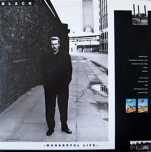 Front cover of Black – Wonderful Life, A&M Records, US, 1987