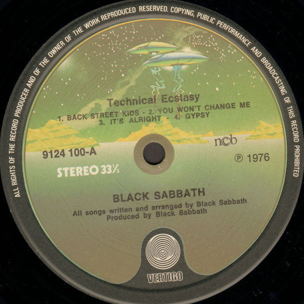 Black Sabbath – Technical Ecstasy, image 3