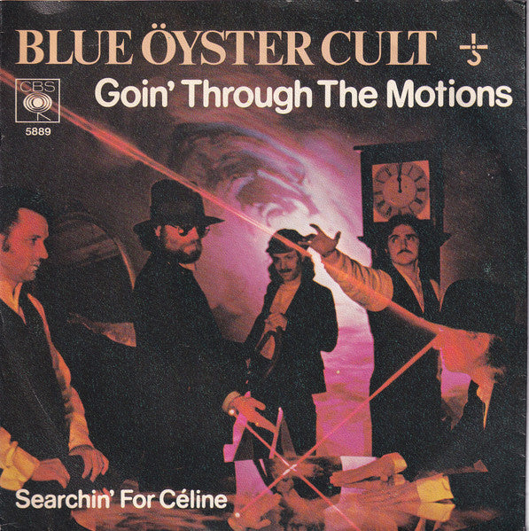 Front cover of Blue Öyster Cult – Goin' Through The Motions, CBS, Netherlands, 1977