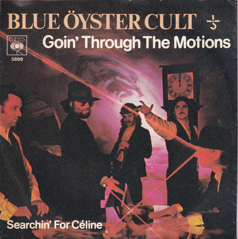 Front cover of Blue Öyster Cult – Goin' Through The Motions, CBS, Netherlands, 1977