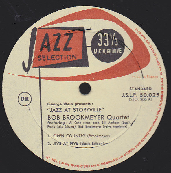Bob Brookmeyer Featuring Al Cohn – Jazz At Storyville, image 3