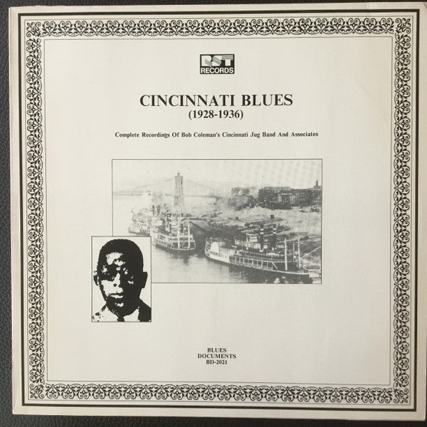 Front cover of Bob Coleman – Cincinnati Blues (1928-1936) - Complete Recordings Of Bob Coleman's Cincinnati Jug Band And Associates, RST Records, Austria, 1988