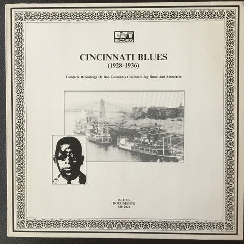 Front cover of Bob Coleman – Cincinnati Blues (1928-1936) - Complete Recordings Of Bob Coleman's Cincinnati Jug Band And Associates, RST Records, Austria, 1988