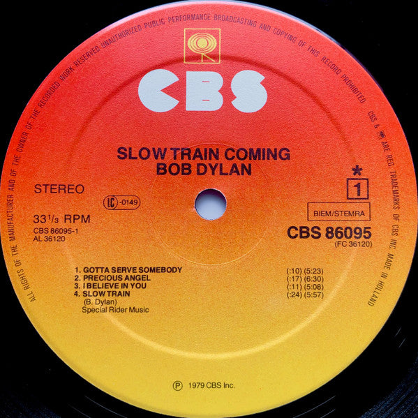 Bob Dylan – Slow Train Coming, image 3